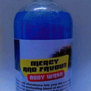 Attract divine mercy, favor and abundance into your life with our blessed mercy and favor body wash