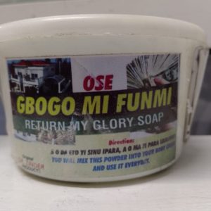 Return my glory soap