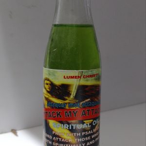 Attack my attackers spiritual oil