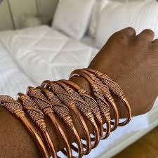 Pure copper bracelet