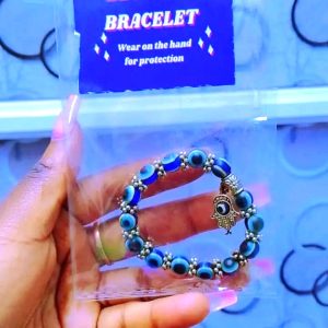 Blue eye bracelet fortified