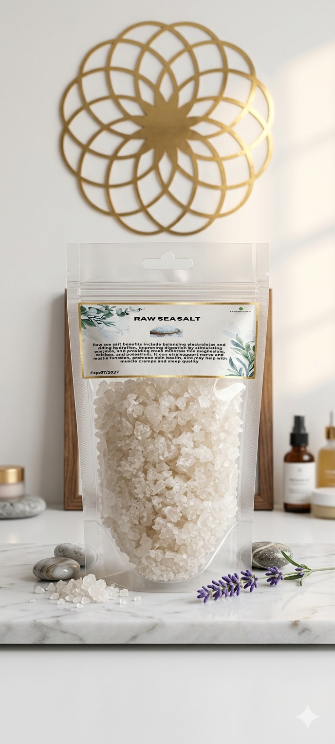 RAW SEASALT 1/4KG