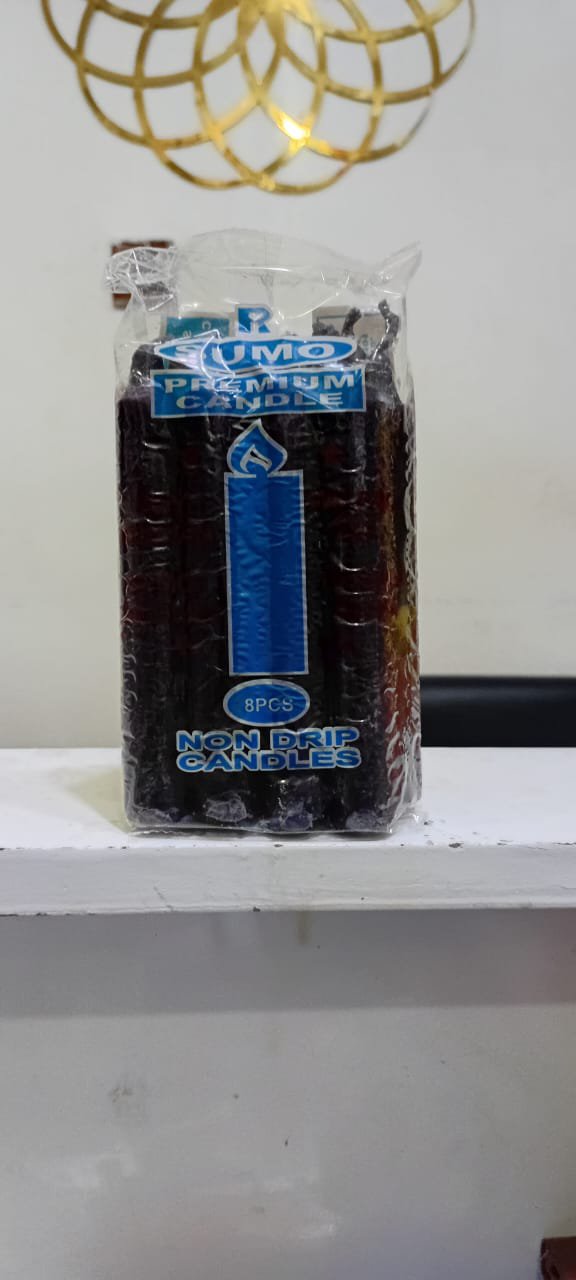 Black candles pack
