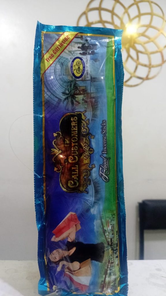 CALL CUSTOMERS INCENSE