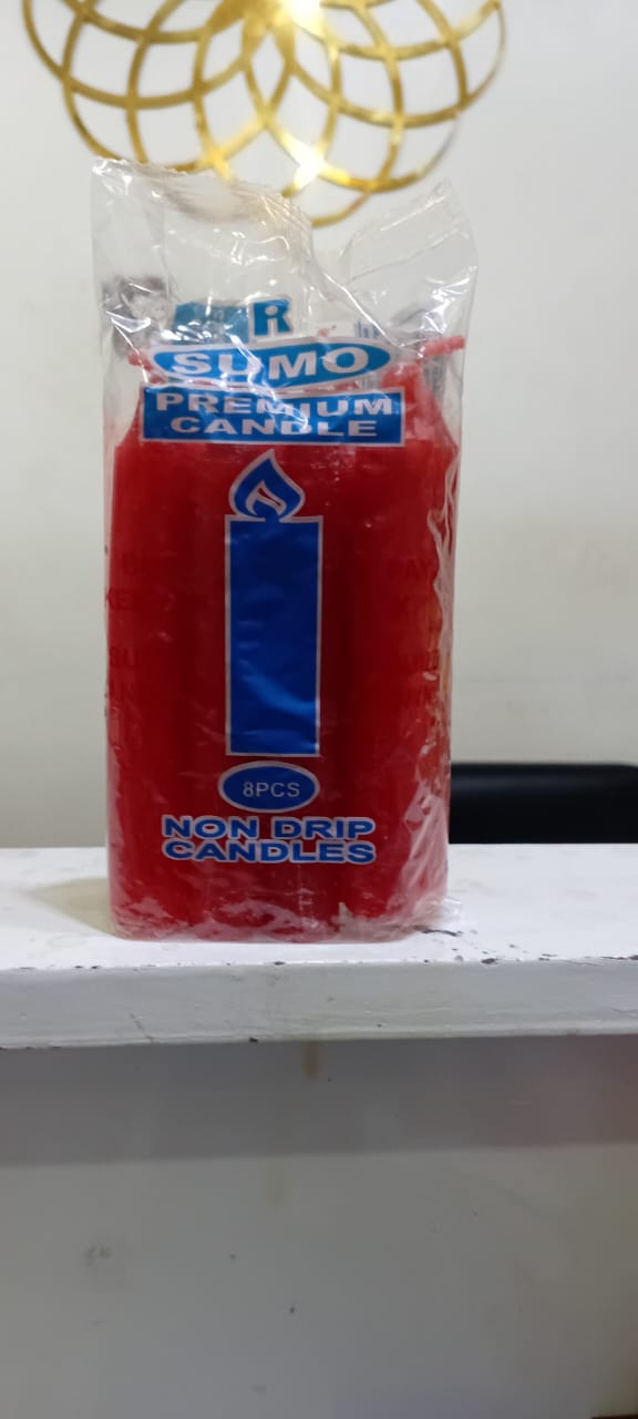 Red candle pack