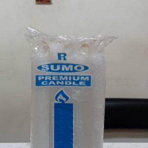 White candle pack